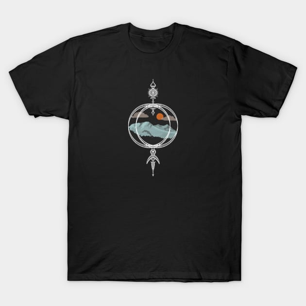 Mountains T-Shirt by Kimibee